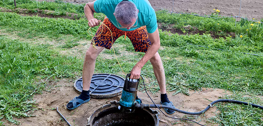 Sewage Ejector Pump Installation in Cottage Lake