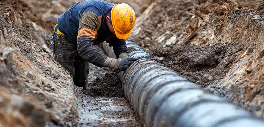 Sewer Replacement in Cottage Lake