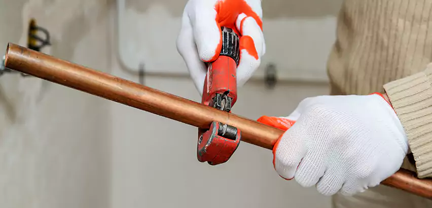 Temporary Copper Pipe Repair Cottage Lake, WA