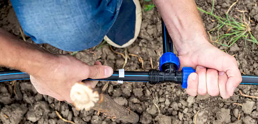 Irrigation Leak Detection in Cottage Lake