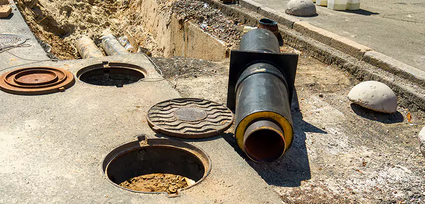 Lateral Sewer Line Replacement in Cottage Lake