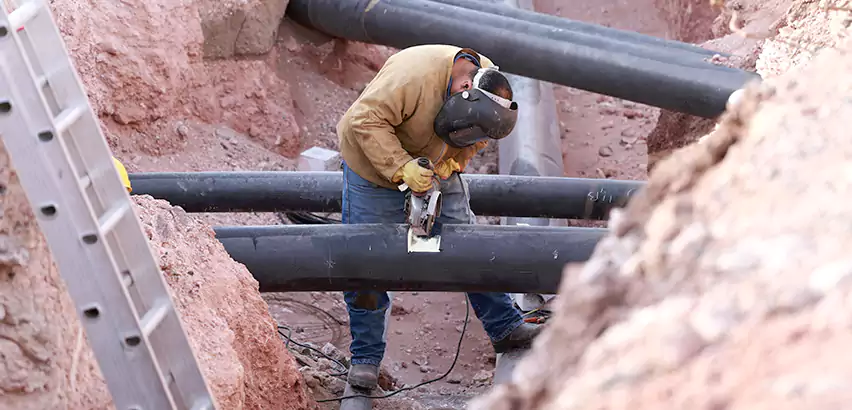 Cast Iron Sewer Pipe Replacement in Cottage Lake