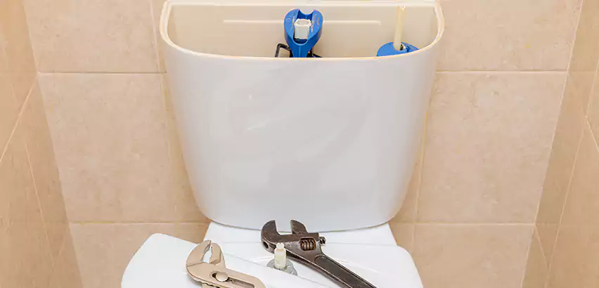 Upflush Toilet Installation in Cottage Lake