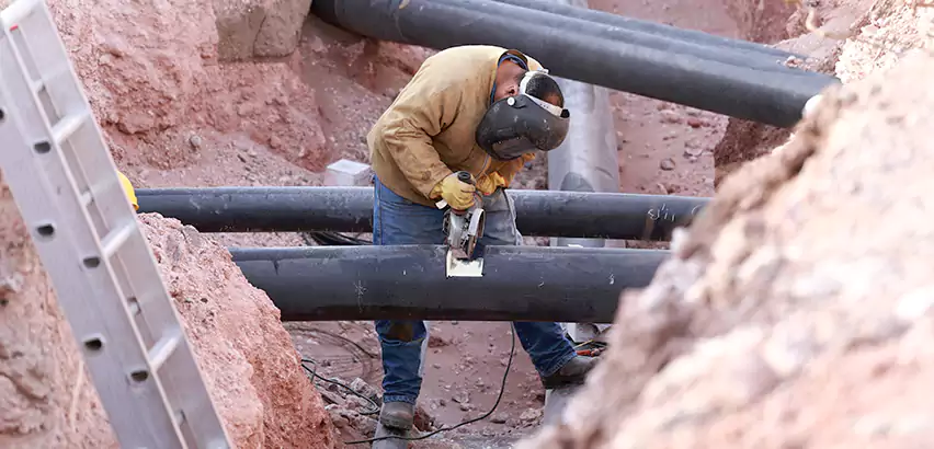 Water Line Replacement in Cottage Lake