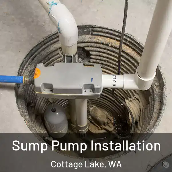  Sump Pump Installation Cottage Lake, WA