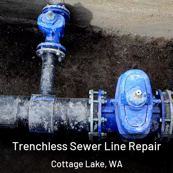  Trenchless Sewer Line Repair Cottage Lake, WA