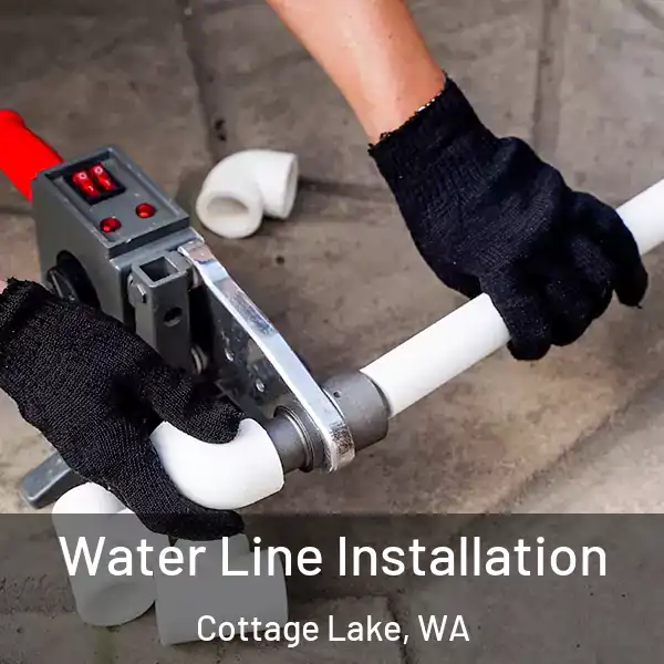  Water Line Installation Cottage Lake, WA