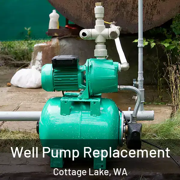  Well Pump Replacement Cottage Lake, WA